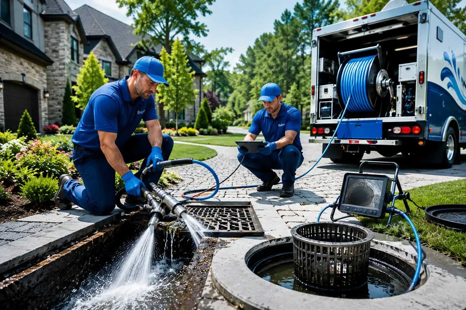 Local outdoor drain cleaning professionals in Amazonia, MO